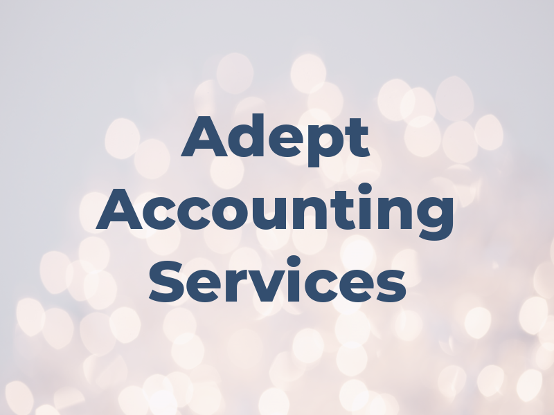 Adept Accounting Services