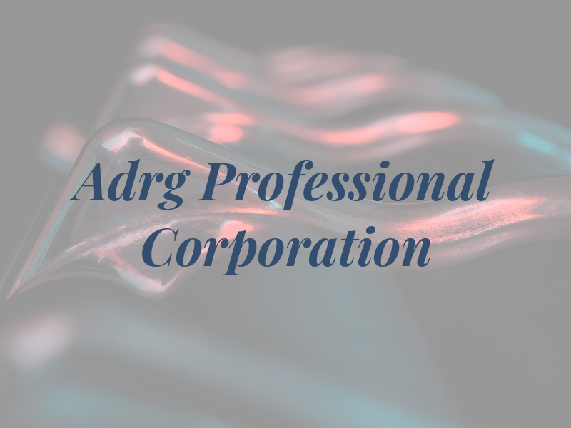 Adrg LAW Professional Corporation