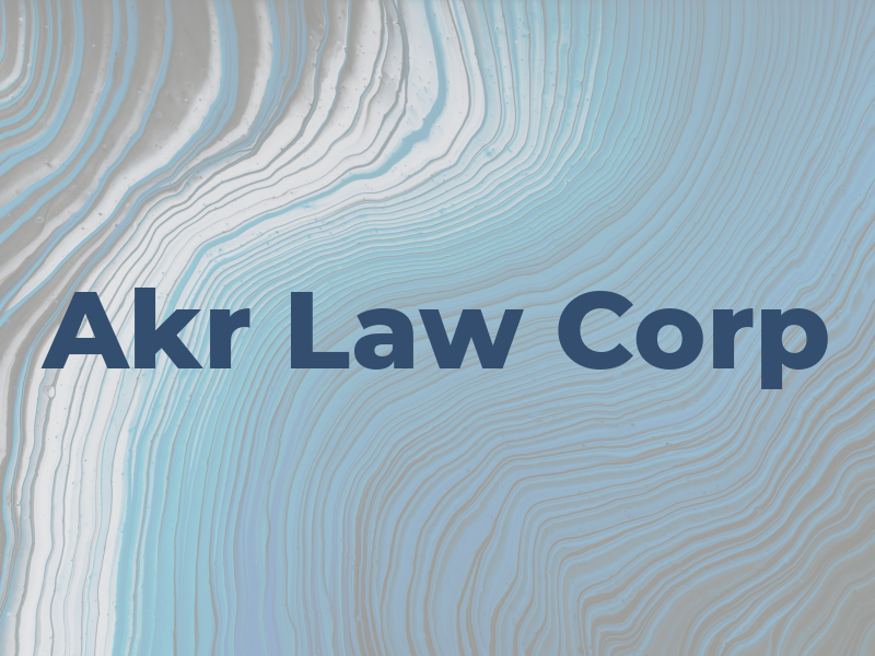 Akr Law Corp