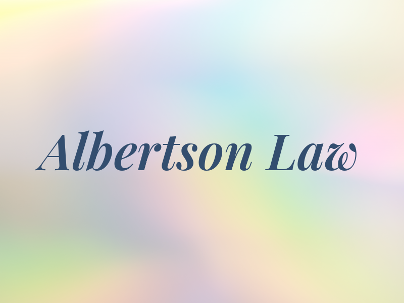 Albertson Law