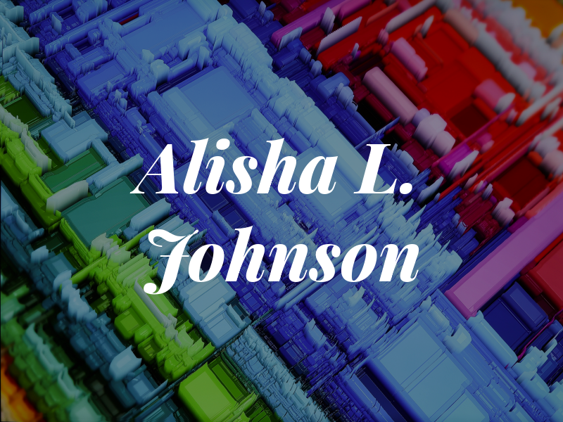 Alisha L. Johnson