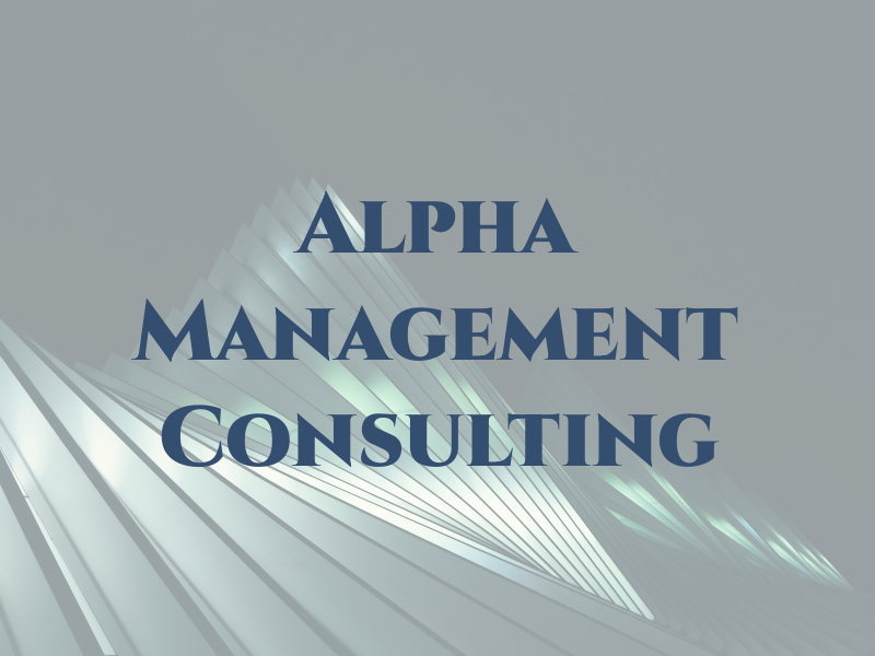 Alpha Management Consulting