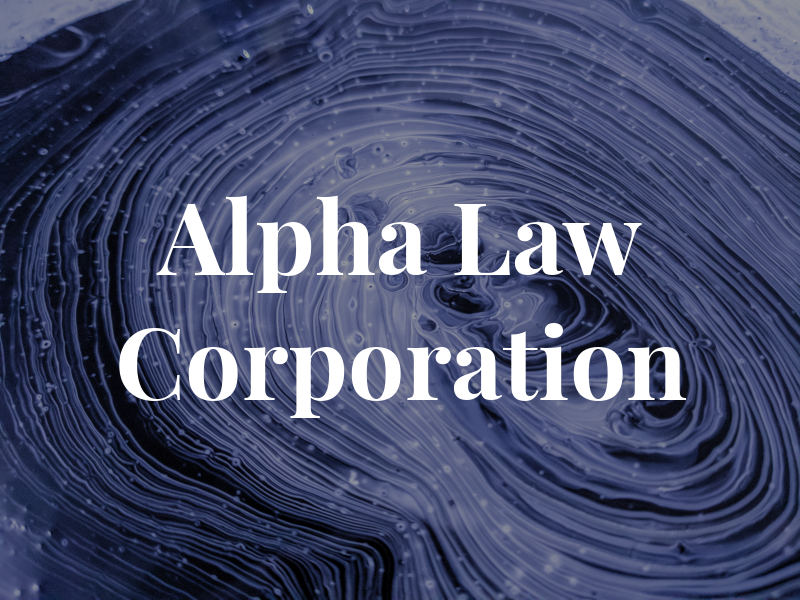 Alpha Law Corporation