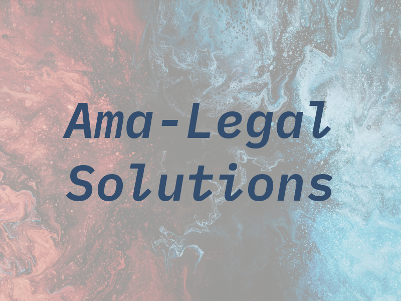 Ama-Legal Solutions