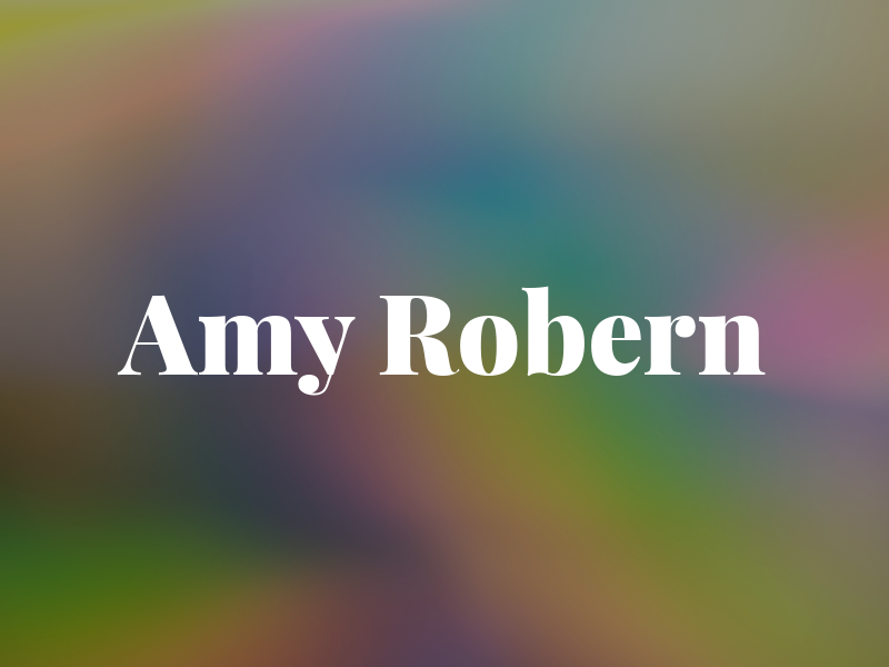 Amy Robern