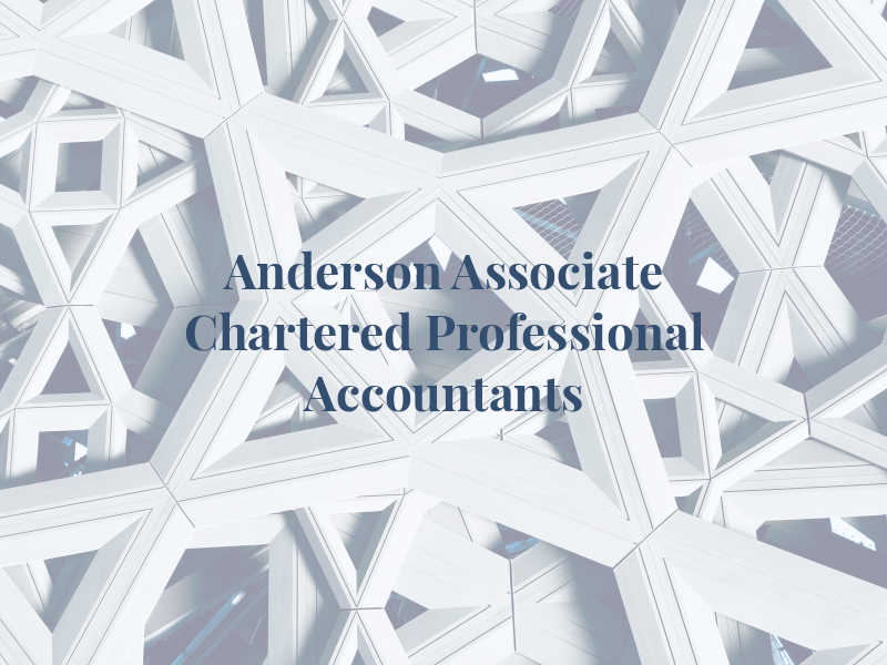 Anderson & Associate Chartered Professional Accountants