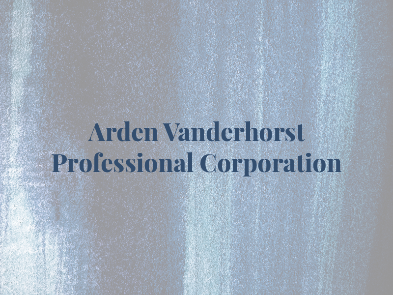 Arden Vanderhorst Professional Corporation