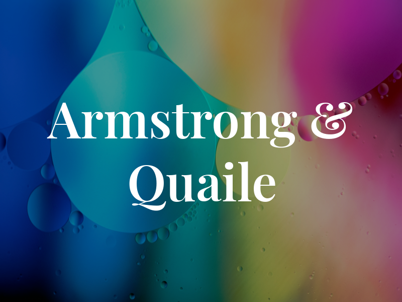 Armstrong & Quaile