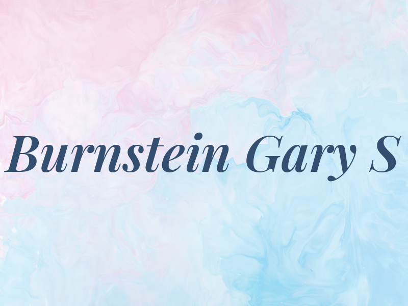 Burnstein Gary S