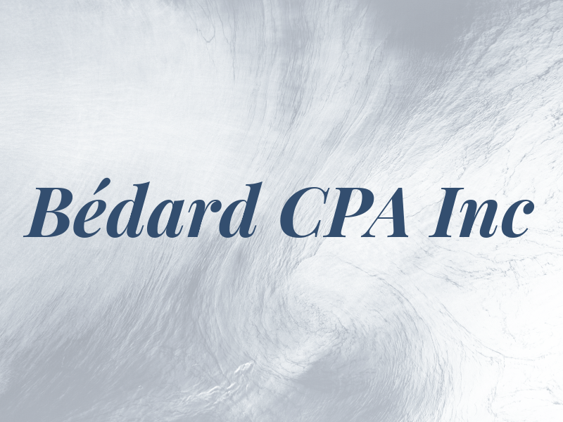 Bédard CPA Inc