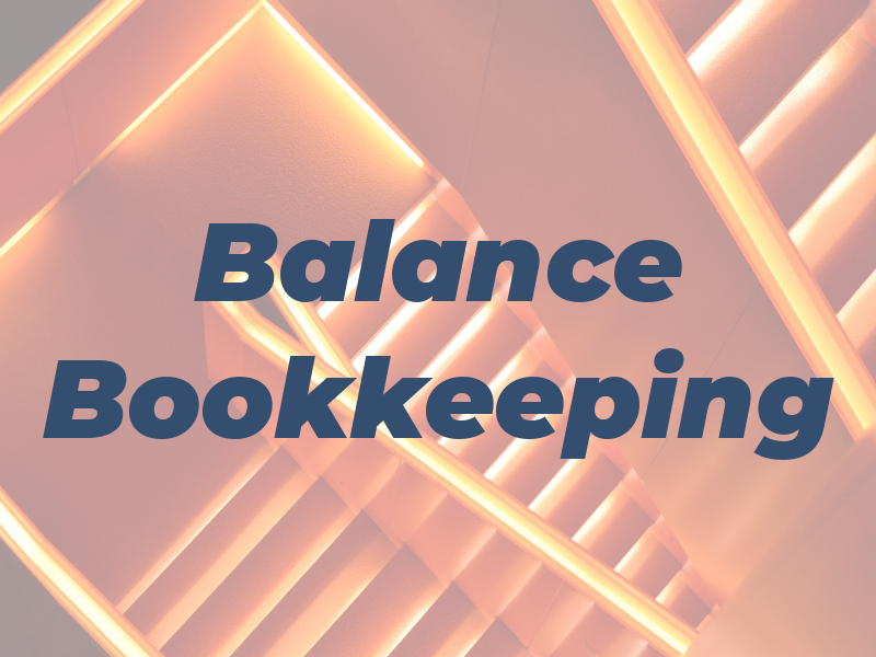 Balance Bookkeeping