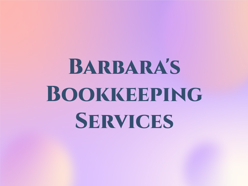 Barbara's Bookkeeping Services