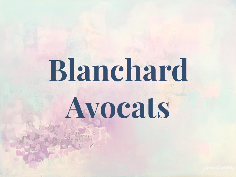 Blanchard Avocats