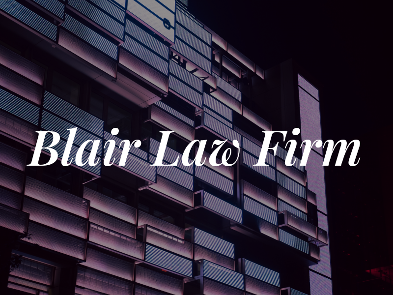 Blair Law Firm