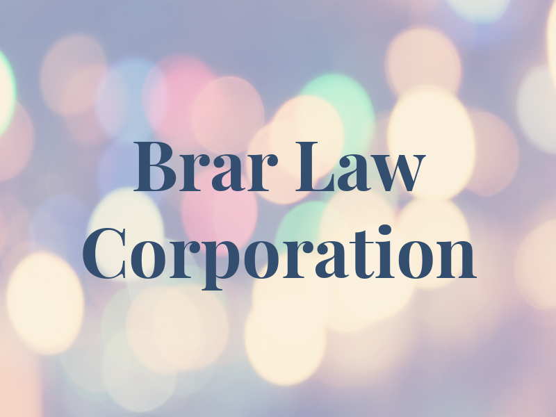 Brar Law Corporation