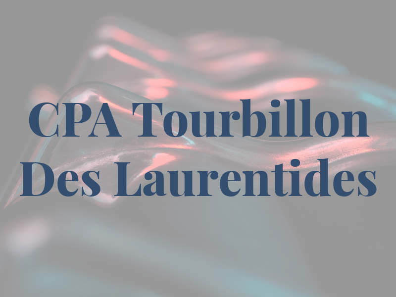 CPA Tourbillon Des Laurentides