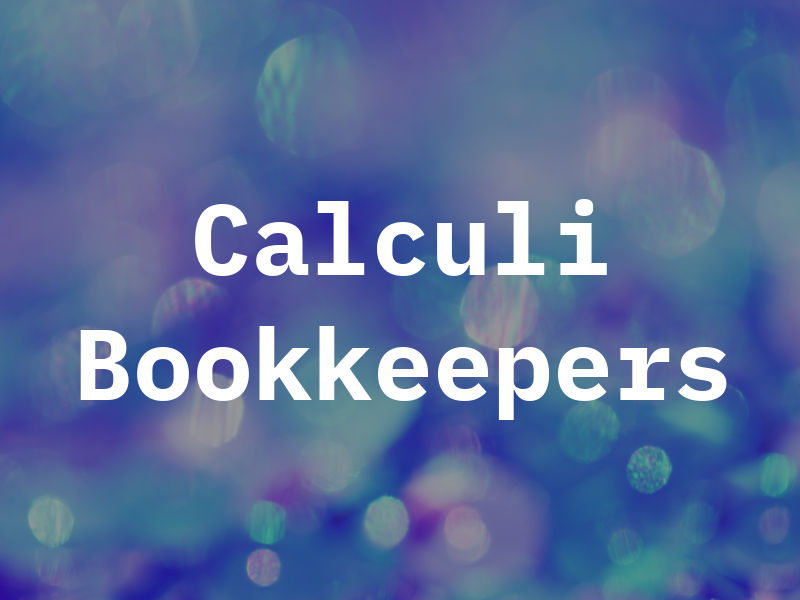 Calculi Bookkeepers