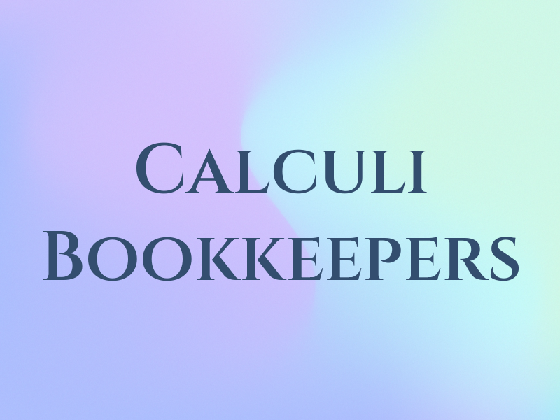 Calculi Bookkeepers