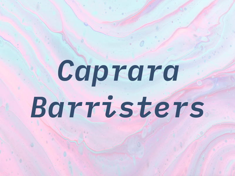 Caprara Barristers