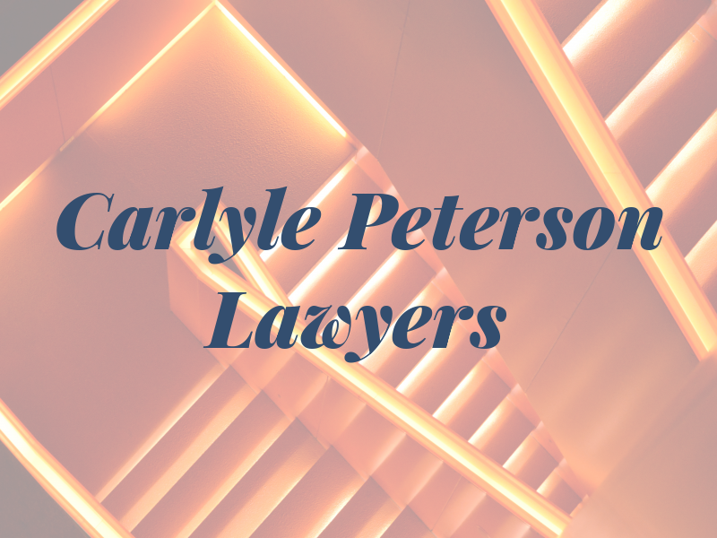 Carlyle Peterson Lawyers