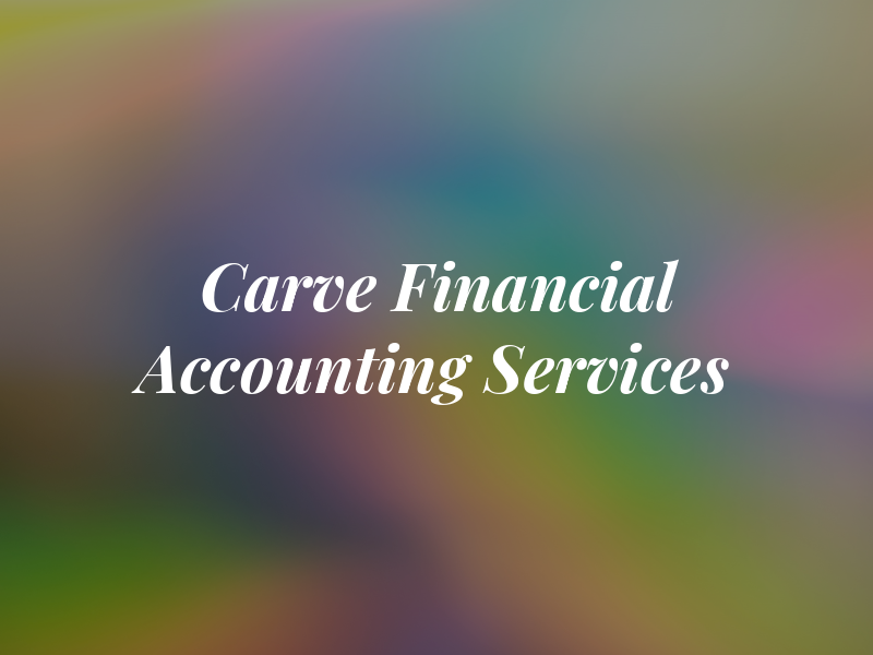 Carve Financial Accounting Services