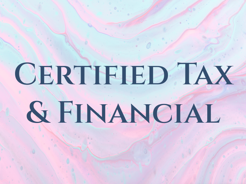 Certified Tax & Financial
