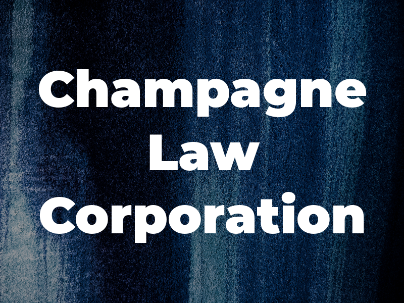Champagne Law Corporation