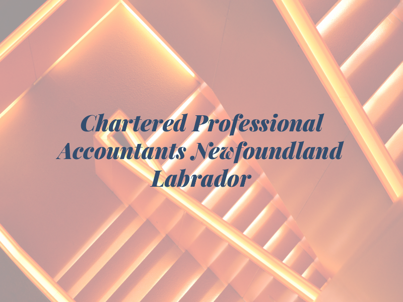 Chartered Professional Accountants of Newfoundland & Labrador