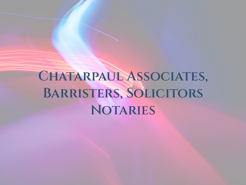 Chatarpaul & Associates, Barristers, Solicitors & Notaries