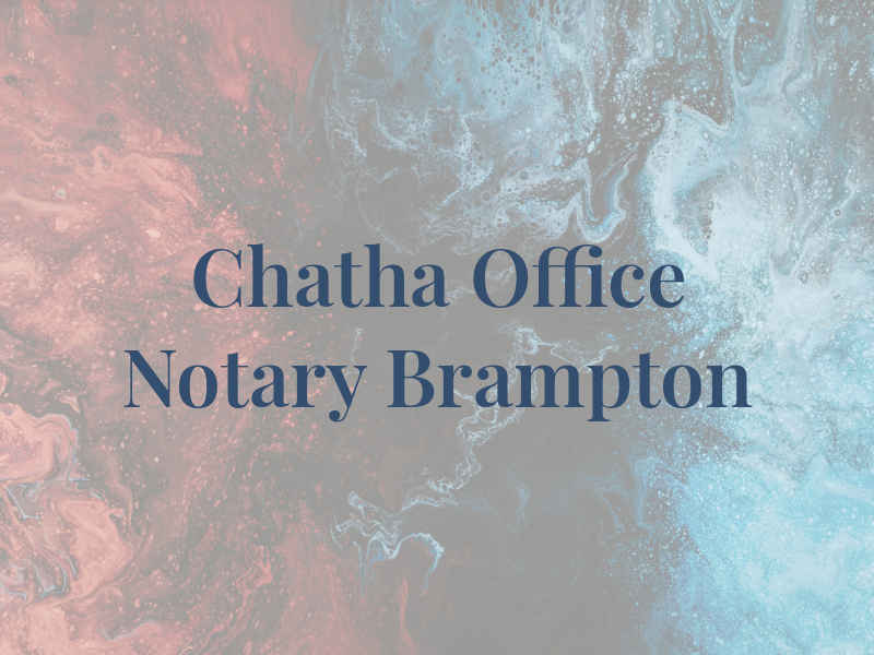 Chatha Law Office and Notary Brampton