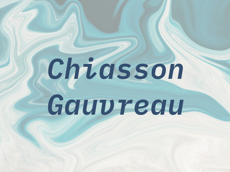 Chiasson Gauvreau