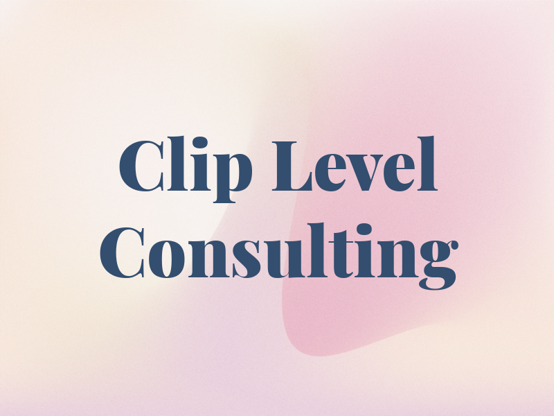 Clip Level Consulting