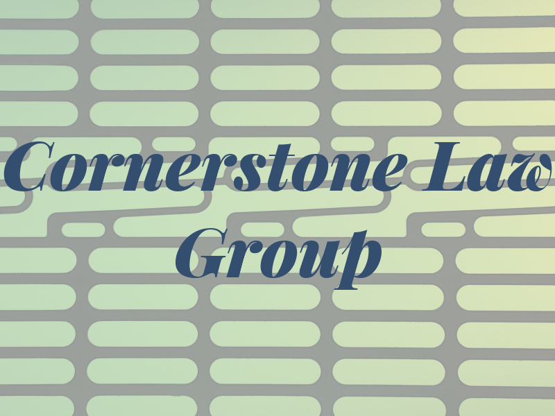 Cornerstone Law Group