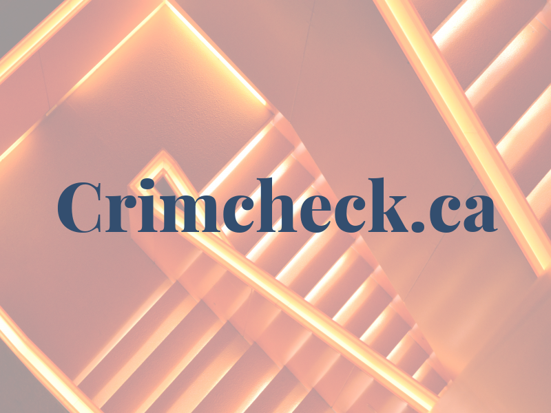 Crimcheck.ca