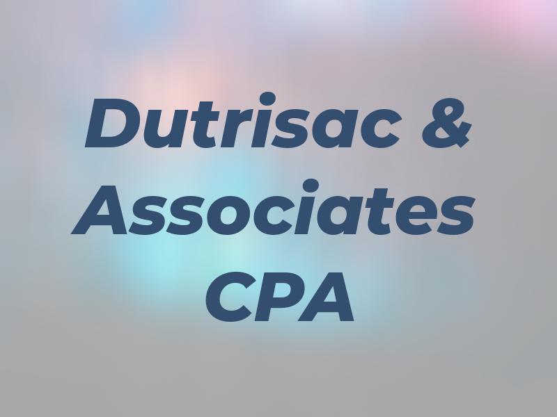 Dutrisac & Associates CPA