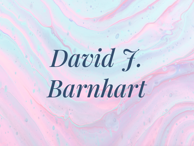 David J. Barnhart