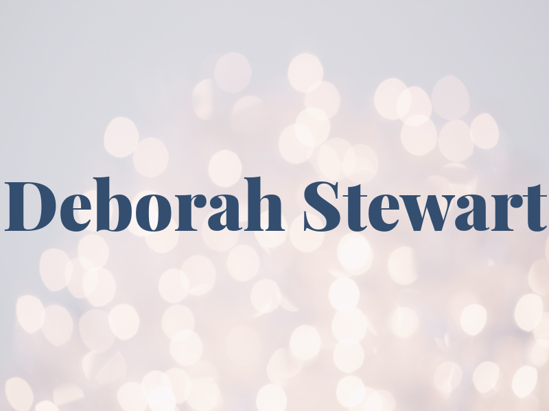 Deborah Stewart