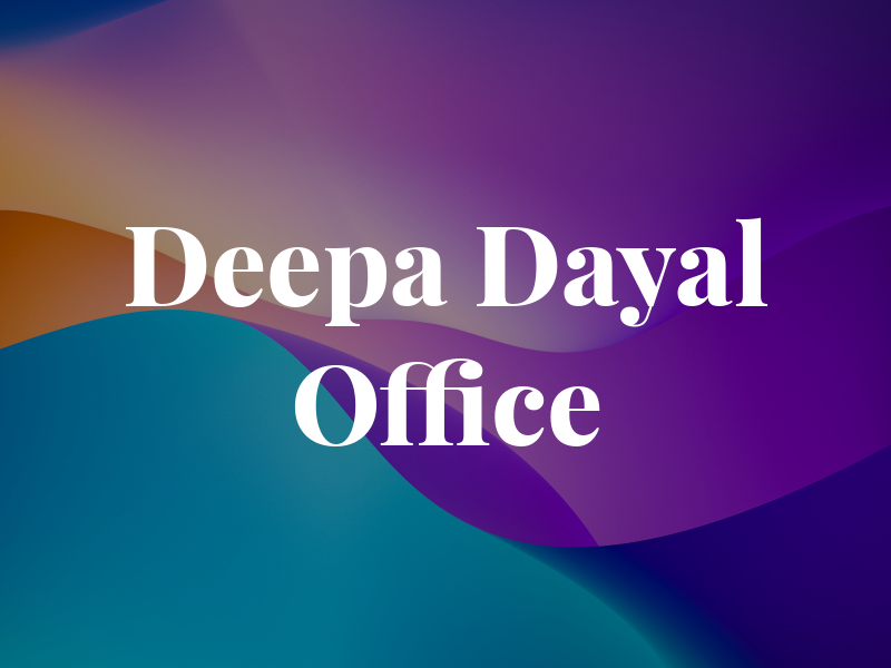 Deepa Dayal Law Office