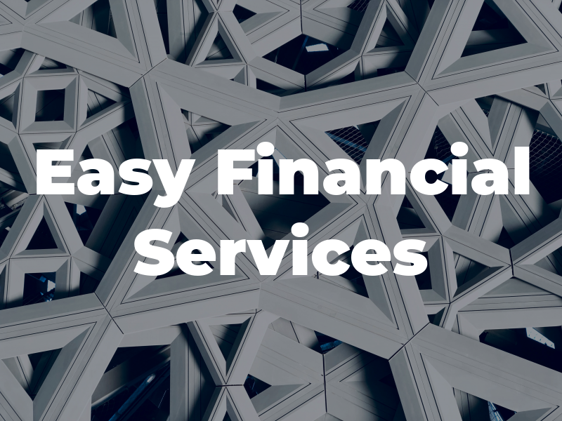 Easy Tax and Financial Services