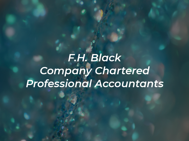 F.H. Black & Company Chartered Professional Accountants