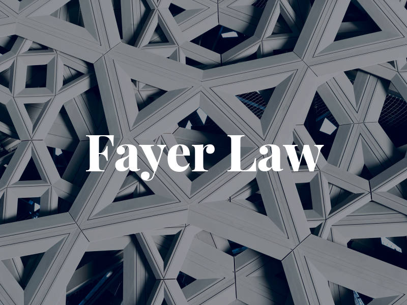 Fayer Law
