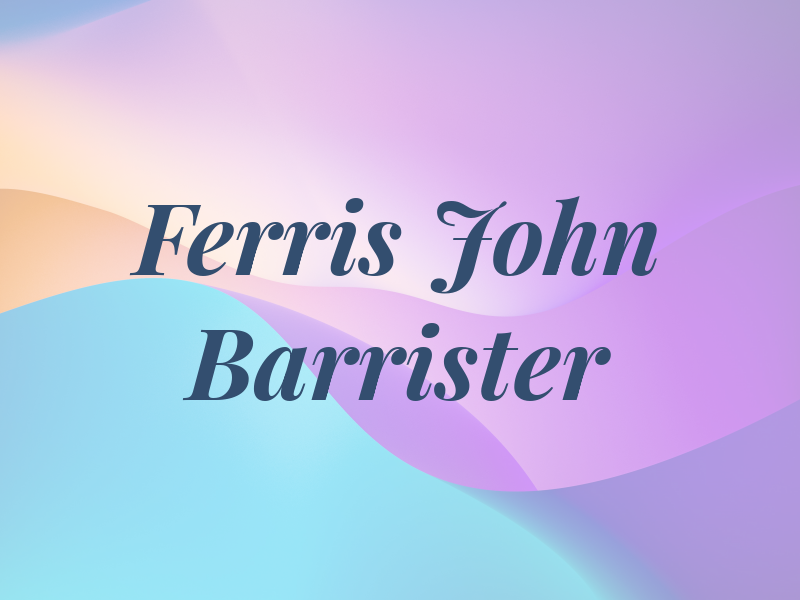 Ferris John L Barrister
