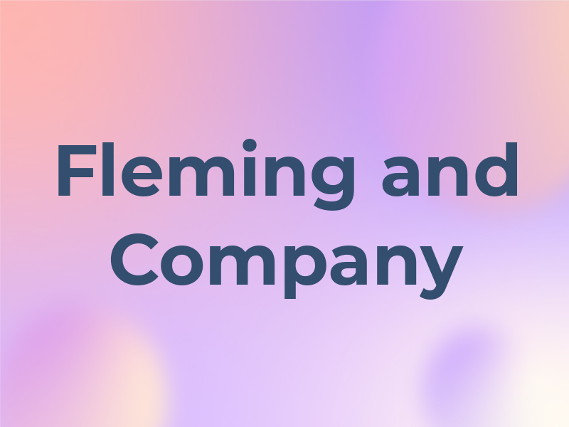 Fleming and Company