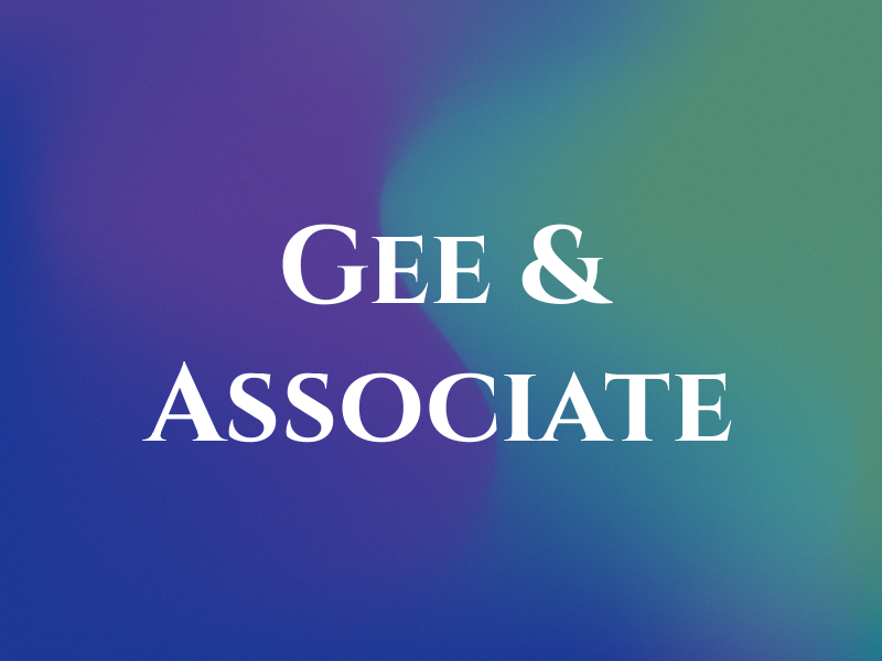 Gee & Associate