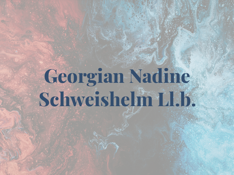 Georgian Bay Law - Nadine Schweishelm Ll.b.