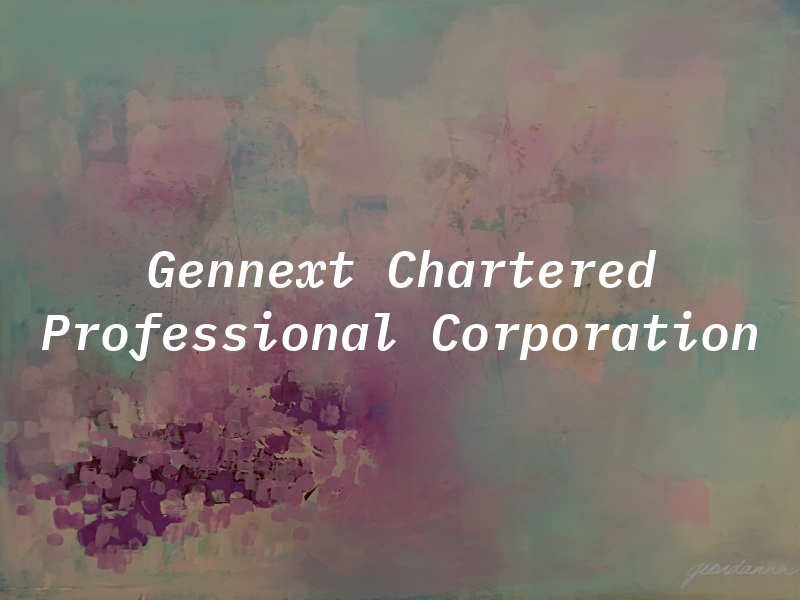 Gennext Chartered Professional Corporation