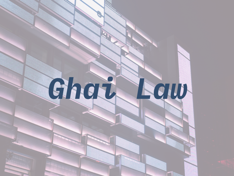 Ghai Law