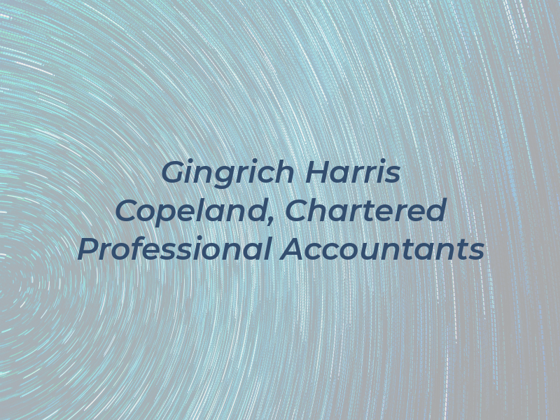 Gingrich Harris Copeland, Chartered Professional Accountants