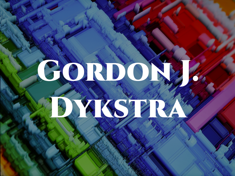 Gordon J. Dykstra