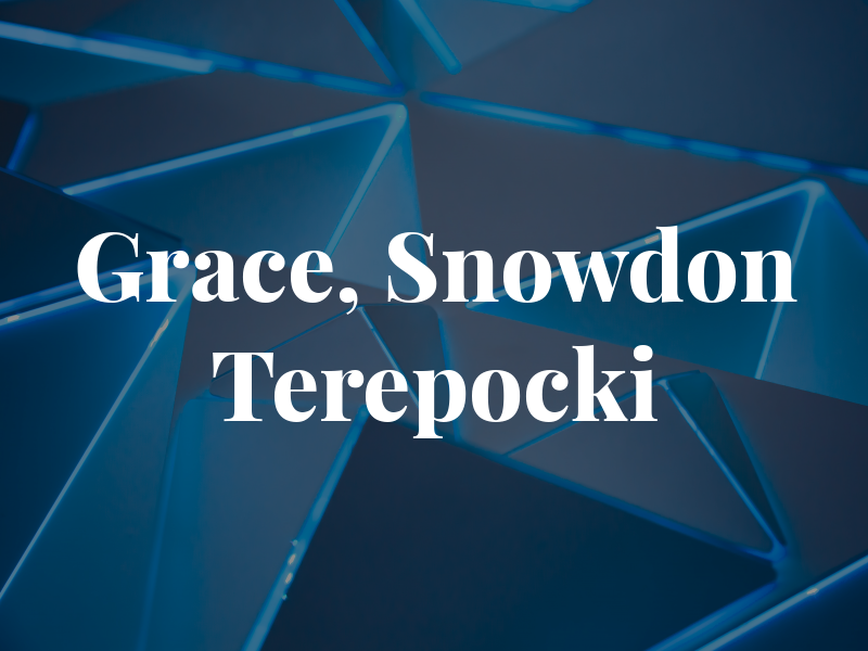 Grace, Snowdon & Terepocki